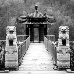 黑白-风光-旅行-大连-景观 图片素材