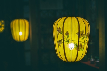 街拍-线条-光影-静物-灯笼 图片素材
