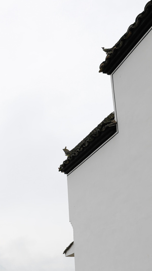 徽派建筑-查济古建筑-查济古镇-in摄汇-极简 图片素材