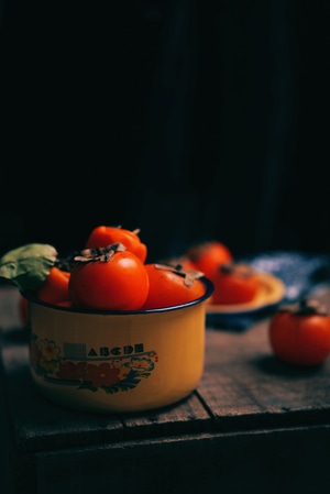 静物-柿子-食物-水果-柿子 图片素材