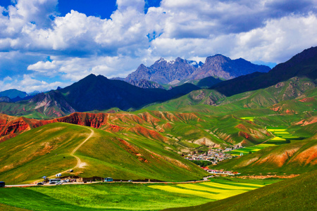 旅行-风光-卓尔山-色彩斑斓-卓尔山 图片素材