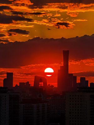 beijing-手机摄影-色彩-北京-城市风光 图片素材
