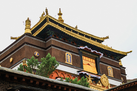 扎什伦布寺-西藏-日喀则-寺庙-藏族 图片素材