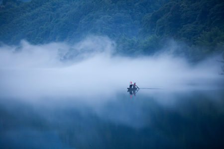 小东江-雾-自然-风景-江 图片素材