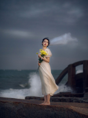 旅拍-人像约拍-关注的都是真爱-女人-女生 图片素材