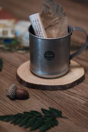 富士-咖啡杯-vintage-咖啡杯-铁杯 图片素材