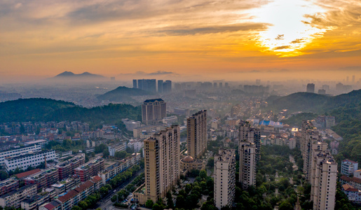 绍兴市-城市色彩-城市-城市风光-建筑 图片素材
