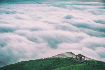 云海-夏天-武功山-江西-美景 图片素材