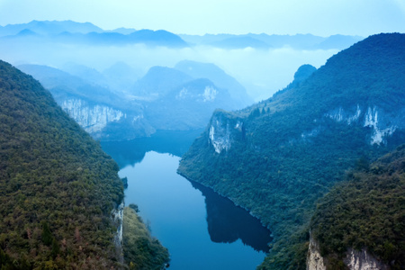 天使之城-张家界-槟榔谷-湖南-自由时光 图片素材