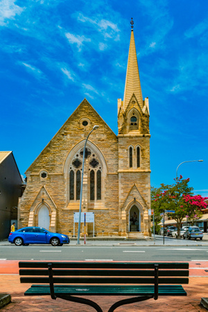 教学-church-前景-汽车-蓝色 图片素材