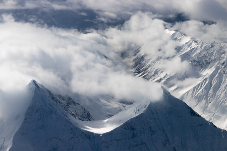 青藏高原-航拍-雪域-高山-高原 图片素材