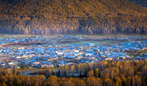 草原-秋色-秋天-风光-风景 图片素材