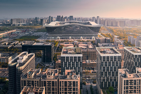 成都-城市-单体建筑-现代-特色建筑 图片素材