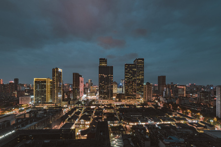 成都-城市-夜景-都市风光-建筑 图片素材