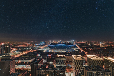 成都-城市-夜景-都市风光-建筑 图片素材