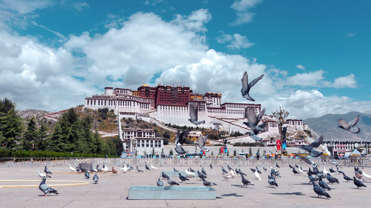 看你的城市-沿途风光-西藏-拉萨-风光 图片素材