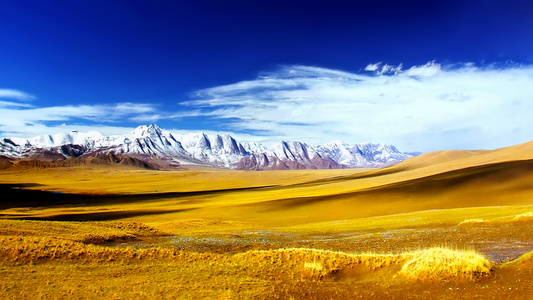 宅家-风光-青藏高原-藏北羌塘-普若岗日 图片素材