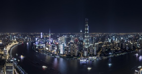 上海-城市-夜景-城市-夜景 图片素材