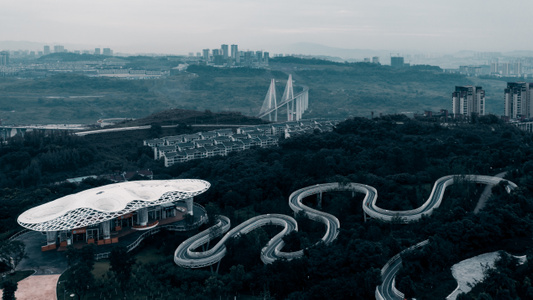 重庆-雾-风光-风景-山 图片素材