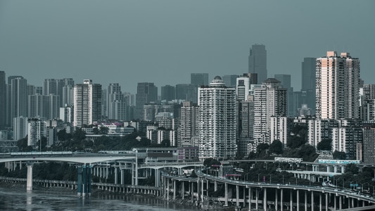 重庆-雾-风光-风景-山 图片素材