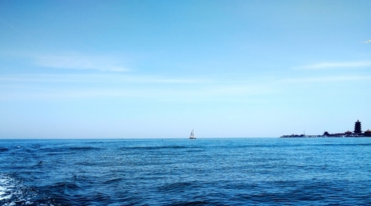 海边-风景风光-色彩-大海-帆 图片素材