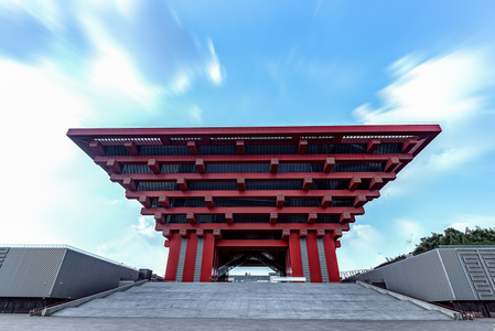 上海-城市-都市风光-地标-天空 图片素材